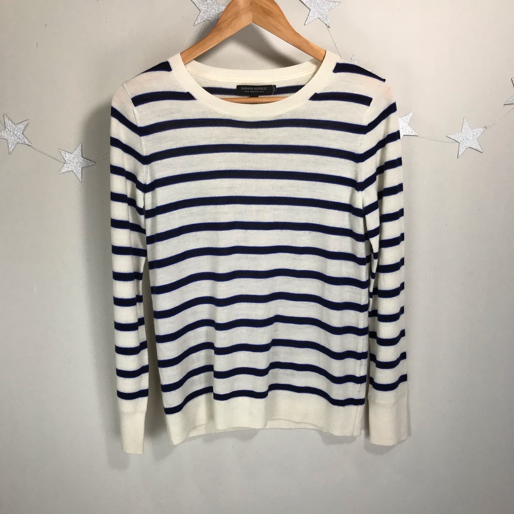 Banana Republic M 100% Merino Wool Sweater